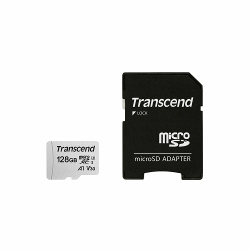 Transcend 128GB 300S UHS-I XC 95MB/s Micro SD Memory Card /TS128GUSD300S/
