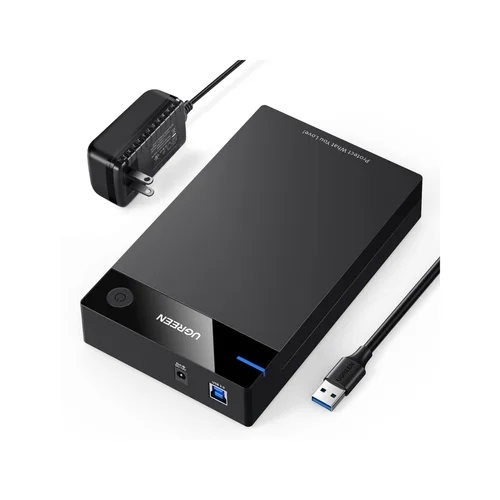 UGREEN USB 3.0 to SATA 3.5 inch Hard Drive Enclosure (50422) - 1