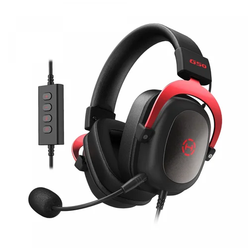 Edifier HECATE G50 7.1 Surround Sound USB Gaming Headphone, Black / Чихэвч / - 1