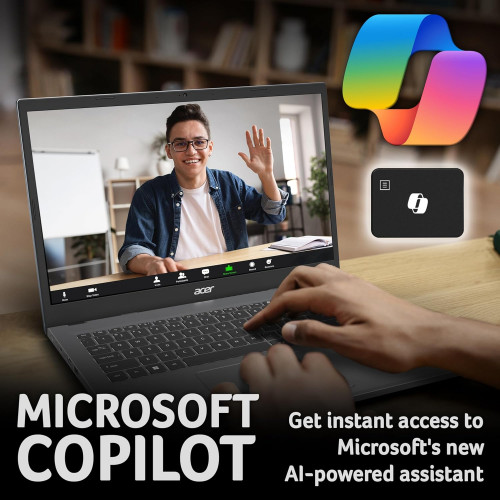 Acer Aspire Go 15 AG15-32P-33LJ Intel Core 3-N355, DDR5 8GB RAM, 512GB PCIe Gen4 SSD, 15.6-inch FHD, Win11 Home, Silver - 4