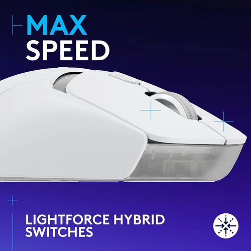Logitech G G309 LIGHTSPEED Wireless Gaming Mouse, White - 2