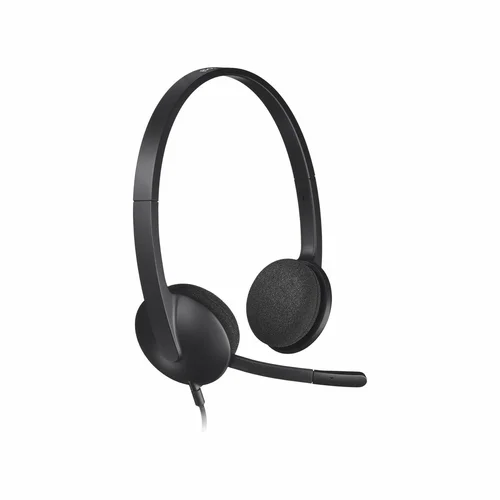 Logitech H340 USB Headset / Чихэвч / - 1