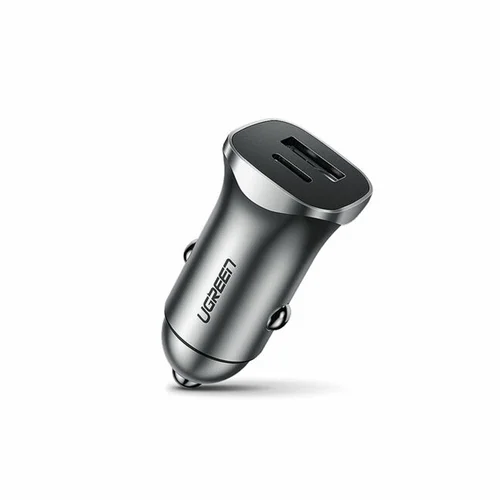 UGREEN Aluminum 18W PD Fast Car Charger (30780) / Цэнэглэгч , Адаптер / - 1