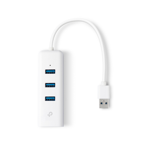 TP-Link UE330 USB 3.0 3-Port Hub & Gigabit Ethernet Adapter 2 in 1 USB Adapter