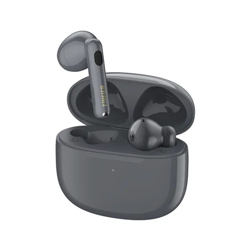 Edifier W320TN True Wireless Noise Canceling Earbuds, Grey - 4