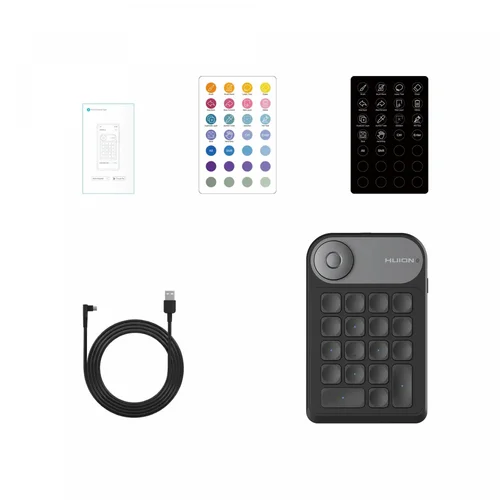 Huion Keydial Mini K20 Wireless Bluetooth Controller / Зурдаг Таблет / - 6