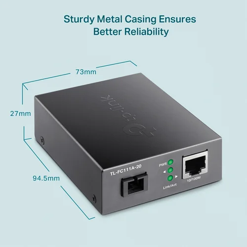 TP-Link FC111A-20 WDM 10/100Mbps Media Converter / Шилэн кабелийн хөрвүүлэгч , Сүлжээний Төхөөрөмж / - 2