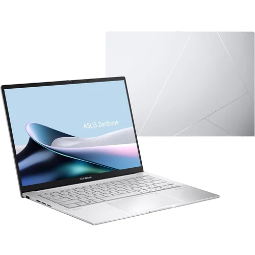 ASUS ZenBook UX3405CA-PZ422W Intel Core Ultra 7-255H, 16GB LPDDR5X RAM, 512GB PCIe 4.0 NVMe M.2 SSD, Intel Arc Graphics, OLED Touch 14 inch, Win11, NumberPad, Foggy Silver - 2