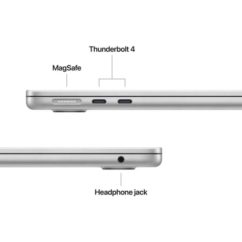 Apple MacBook Air 13" M4-chip, 10-core CPU, 10-core GPU, 24GB RAM, 512GB SSD, Silver /MC654/ - 4