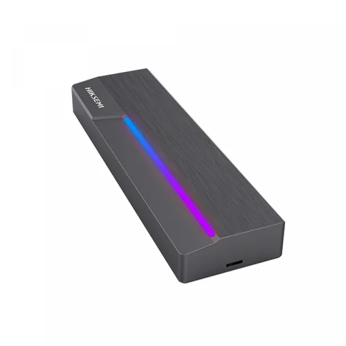 Hiksemi MDR1 USB3.2 Type-C up to 10Gbps M.2 NVMe & M.2 SATA SSD Enclosure with ASUS Aura Sync RGB HS-HUB-MDR1 - 3