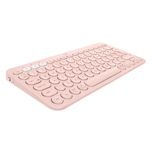 Logitech K380 Multi-Device Bluetooth Keyboard, Rose - 2