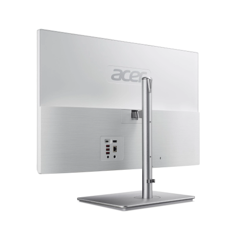 Acer Aspire C27-195ES AIO PC Intel Core Ultra 7-155U, 16GB DDR5 RAM, 512GB PCIe NVMe Gen4 M.2 SSD, Intel Graphics, 27-inch FHD Non-Touch, Win11 Home, Wireless K&M, White - 2