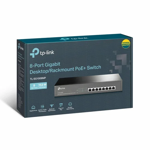 TP-Link SG1008MP 8-Port Gigabit Desktop/Rackmount Switch with 8-Port PoE+ / Свич салаалагч , Сүлжээний Төхөөрөмж / - 4