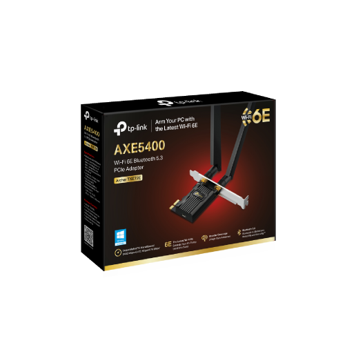 TP-Link Archer TXE72E AXE5400 Wi-Fi 6E Bluetooth 5.3 PCIe Adapter - 6