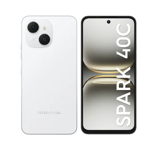 Tecno Spark 40C 4+128GB, Veil White - 1