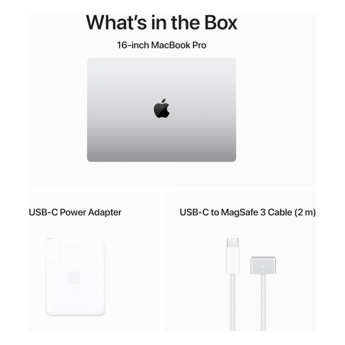 Apple MacBook Pro 16" M4 Pro Chip, 14-Core CPU, 20-Core GPU, 24GB RAM, 512GB SSD, Silver /MX2T3/ - 5