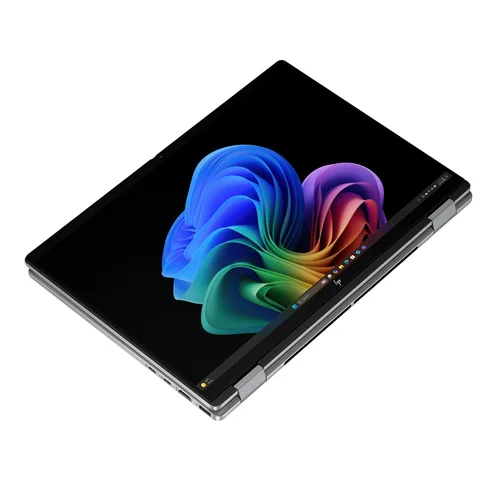 HP OmniBook X Flip 2-in-1 Laptop 14-FM0065TU Intel Core Ultra 7-256V, 16GB LPDDR5x RAM, 512GB PCIe Gen4 NVMe M.2 SSD, Intel Arc 140V Graphics, 14-inch 2K IPS Multi-Touch, Win11 Home, Meteor Silver Aluminum - 3