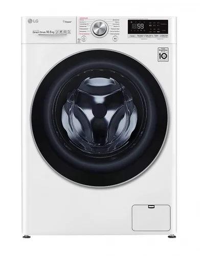 LG 10.5кг Багтаамжтай AIDD TurboWash Steam Бүрэн Автомат Угаалгын Машин TW4V7RW1W - 1