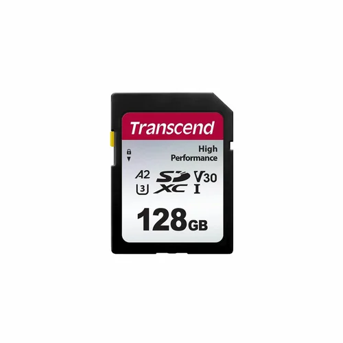 Transcend 128GB 330S UHS-I SDXC 100MB/s SD Memory Card /TS128GSDC330S/ - 1