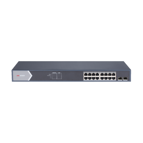 Hikvision POE 16-port Gigabit Unmanaged Switch DS-3E0518P-E/M
