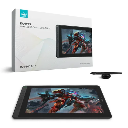 Huion Kamvas 13 GS1331-K Graphic Pen Display, Black / Зурдаг Таблет / - 6