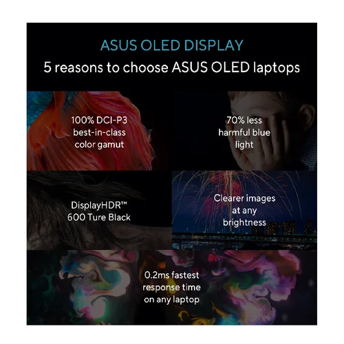 ASUS VivoBook Flip 14 TP3407SA-QL079W Intel Core Ultra 7-256V, 16GB LDDR5X RAM, 512GB PCIe NVMe M.2 SSD, Intel Arc Graphics, WUXGA 14-nch OLED Touch, Win11, Matte Gray - 16