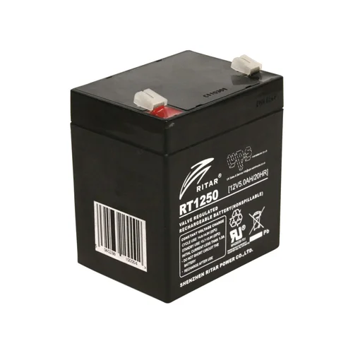 Ritar RT1250 12V 5AH Battery / Батарей /