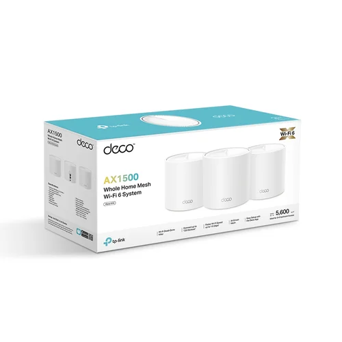 TP-Link Deco X10 (3-pack) AX1500 Whole Home Mesh Wi-Fi 6 System / Свич салаалагч , Сүлжээний Төхөөрөмж / - 4