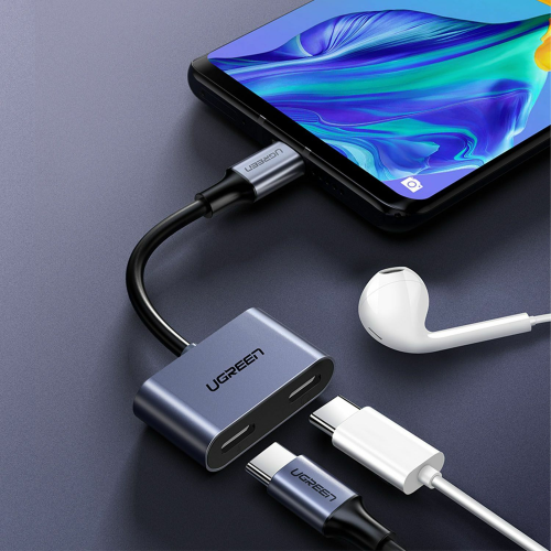 UGREEN USB-C to Dual USB-C Port Converter (60165) - 3