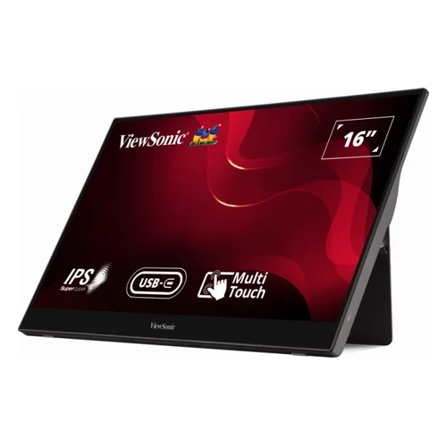 ViewSonic TD1655 15.6-inch Portable Touch Monitor with USB-C and Mini HDMI - 3