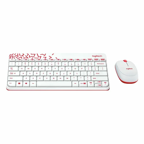 Logitech MK245 Wireless Combo, White - 1