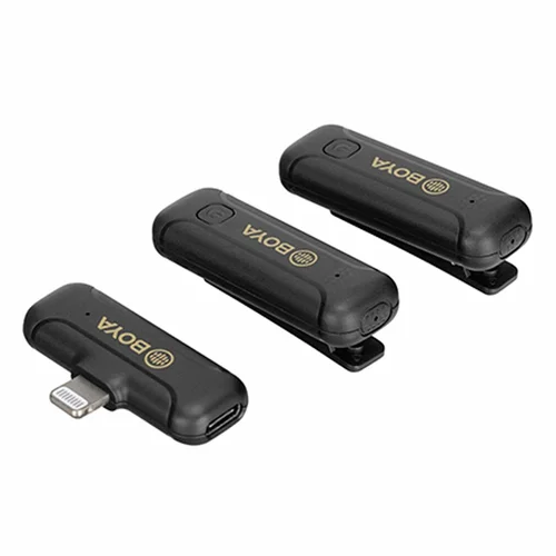 BOYA BY-WM3T2-D2 Mini 2.4GHz Wireless Microphone for iOS Devices - 2
