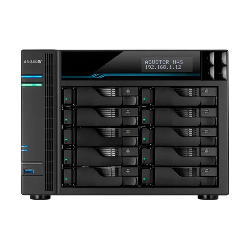 ASUSTOR LOCKERSTOR 10 AS6510T 10-Bay Quad-Core 2.1GHz Cloud NAS / NAS төхөөрөмж / - 1