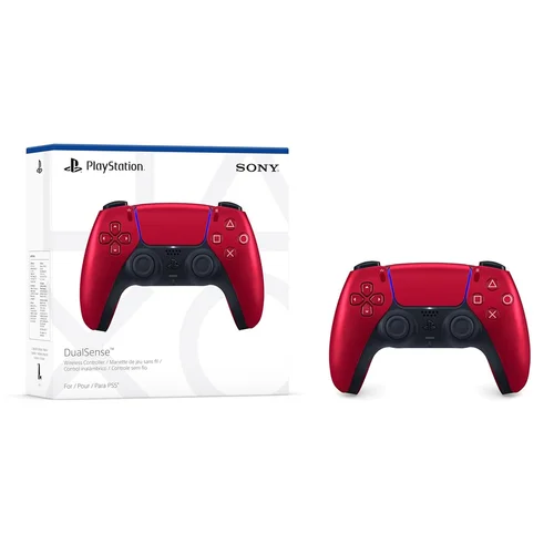 Sony DualSense Wireless Controller for PlayStation 5, Volcanic Red - 1