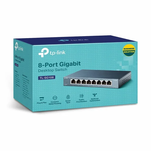 TP-Link SG108 8-Port Gigabit Desktop Switch / Свич салаалагч , Сүлжээний Төхөөрөмж / - 3