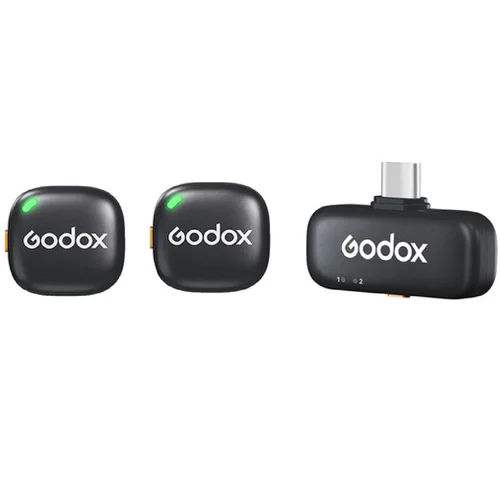 Godox C01 Kit 2, 2-Person Wireless Microphone System Black / Микрофон / - 1
