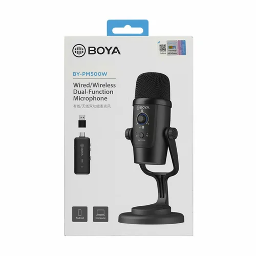 BOYA BY-PM500W Wired/Wireless Dual-Function USB Microphone - 4