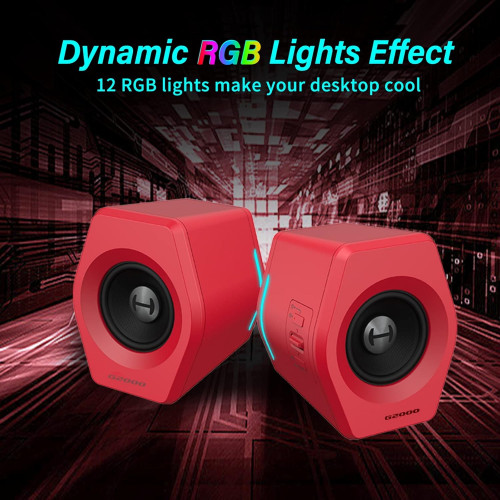 Edifier HECATE G2000 Bluetooth Gaming Speaker, Red / Чанга яригч / - 7