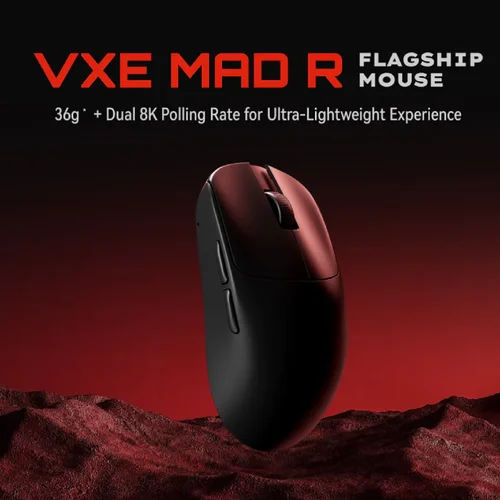 ATK VXE MAD R MAJOR Wireless Gaming Mouse, Black - 2