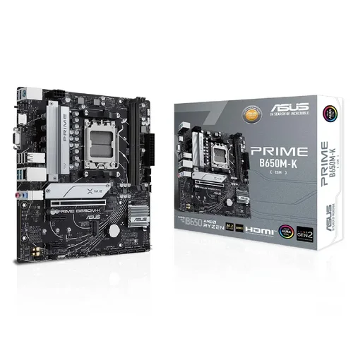 ASUS Prime B650M-K D5 Micro-ATX Motherboard - 1
