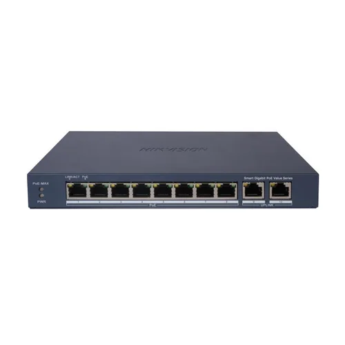 Hikvision 8-Port Gigabit Smart Managed PoE Switch DS-3E1510P-EI/M / Свич салаалагч , Сүлжээний Төхөөрөмж /