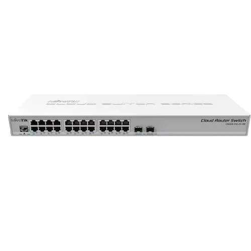 MikroTik CRS326-24G-2S+RM 24-Port Gigabit Managed Network Switch / Свич салаалагч , Сүлжээний Төхөөрөмж / - 1