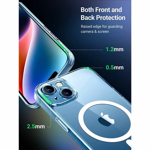 UGREEN Clear Magnetic Protective Case for iPhone 14 (90934) - 4
