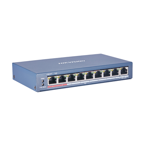 Hikvision 8-Port PoE Switch DS-3E0109P-E / Свич салаалагч , Сүлжээний Төхөөрөмж / - 2