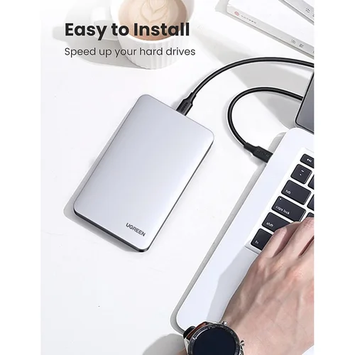 UGREEN USB-C SATA 2.5inch Hard Drive Enclosure (70499) - 4