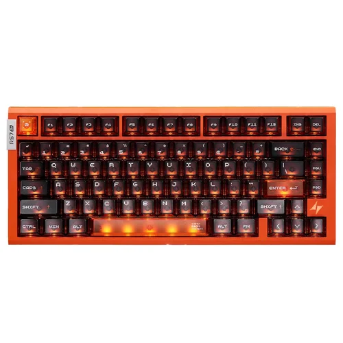 ATK RS7 Air RGB Hall Effect Magnetic Gaming Keyboard Orange - 1