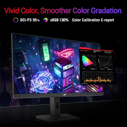 Asus ROG Strix XG27UCG 27-inch Dual mode 4K 160Hz or FHD 320Hz Gaming Monitor - 6