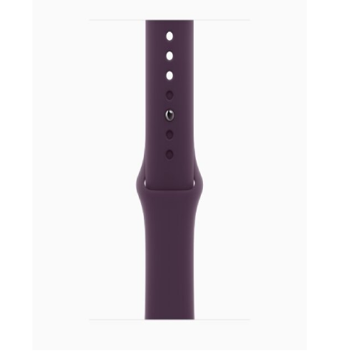 Apple Watch Series 10 GPS 46mm Rose Gold Aluminium Case with Plum Sport Band (S/M) /MWWV3/ - 4