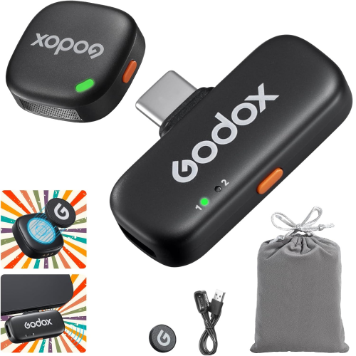 Godox C01 Kit 1, 1-Person Wireless Microphone System Black / Микрофон / - 2