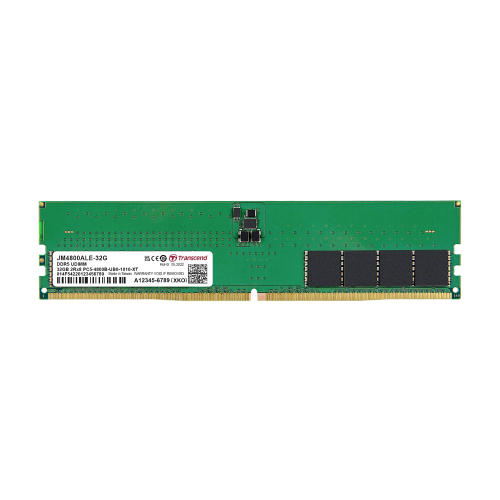Transcend DDR5 32GB JetRam 4800MHz UDIMM PC Memory /JM4800ALE-32G/